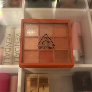 3CE Stylenanda Peach-Toned 9-Color Eyeshadow Palette